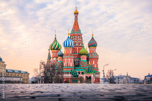 Moskau in Russland, Basiliuskathedrale photo