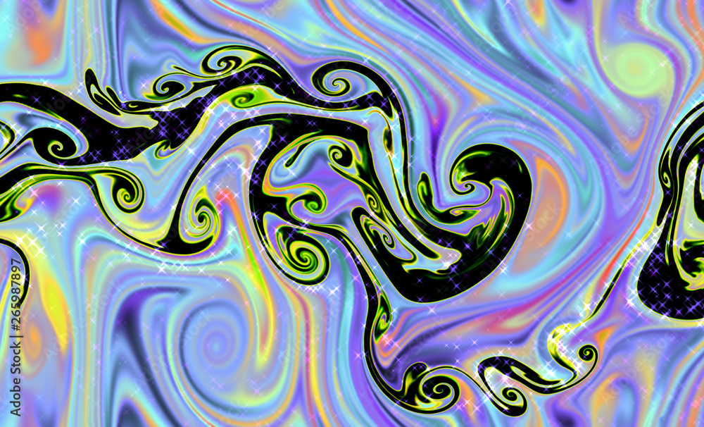 Magic space texture, pattern, looks like colorful smoke with beautiful little stars Magic space texture, pattern, looks like colorful smoke with beautiful little stars