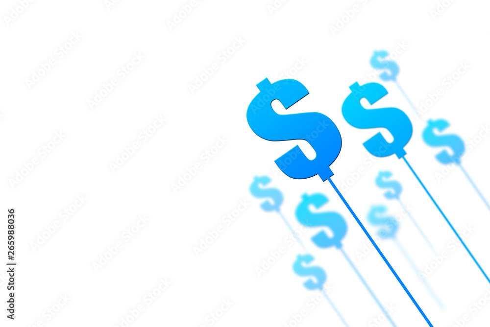 American dollar symbol, dollar currency concept American dollar symbol, dollar currency concept