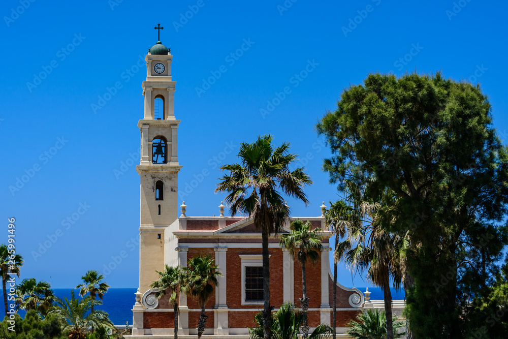 St. Peter's Church in old city  Jaffa