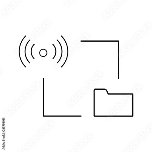 Internet hosting icon