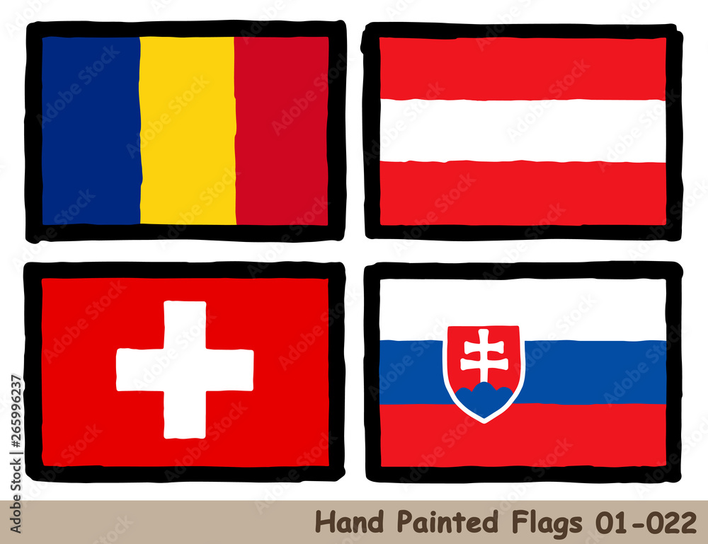 手描きの旗アイコン ルーマニアの国旗 オーストリアの国旗 スイスの国旗 スロバキアの国旗 Flag Of The Romania Austria Switzerland Slovensko Hand Drawn Isolated Vector Icon Vector De Stock Adobe Stock 手描きの旗アイコン ルーマニアの国旗 オーストリアの国旗 スイスの国旗 スロバキアの国旗 Flag Of The Romania Austria Switzerland Slovensko Hand Drawn Isolated Vector Icon Vector De Stock Adobe Stock