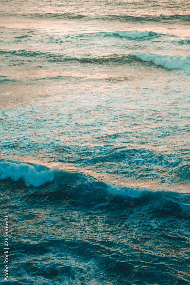 Fototapeta premium Nature poster. Ocean view