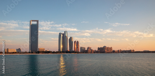 Landmark buildings in Abu Dhabi