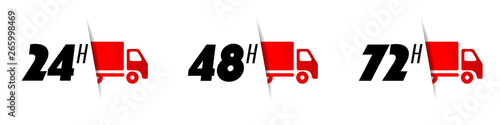 Livraison en 24h, 48h et 72 h	