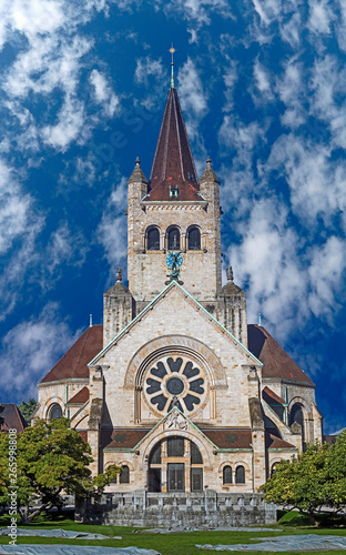 St.Paul church in Basel, Switzerland 