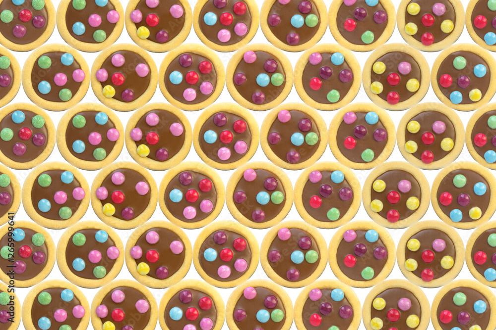 colorful cookies glaze background colorful cookies glaze background