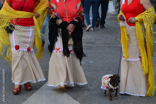 Obraz na płótnie Festivities of San Isidro, Madrid, Spain w salonie