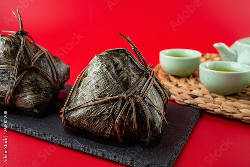 Chinese Dragon Boat Festival traditional food dumplings
