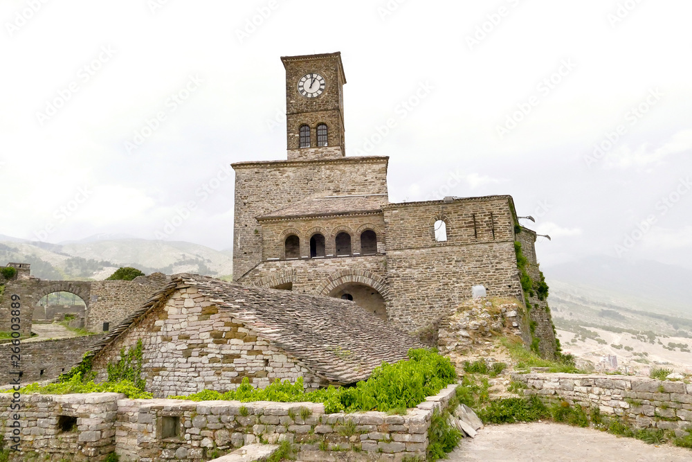 Clock Tower, Gjirokaster Castle (fortress), Albania