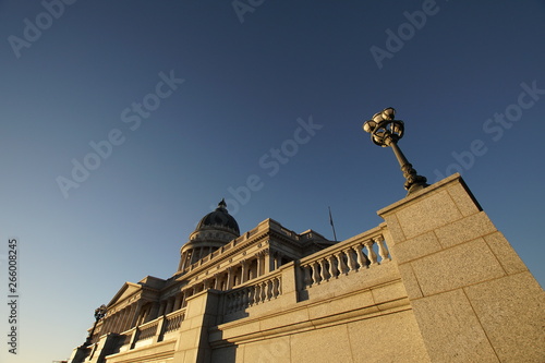 Utah State Capitol, low angle view photo