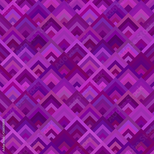 Purple geometric diagonal square mosaic tile pattern background