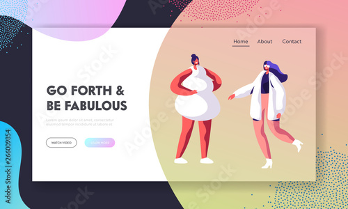 Fashion Show, Catwalk Runway Event Website Landing Page. Model Girls in Haute Couture Clothing on Runway Demonstrating New Collection. Fashion Week Web Page. Cartoon Flat Vector Illustration, Banner