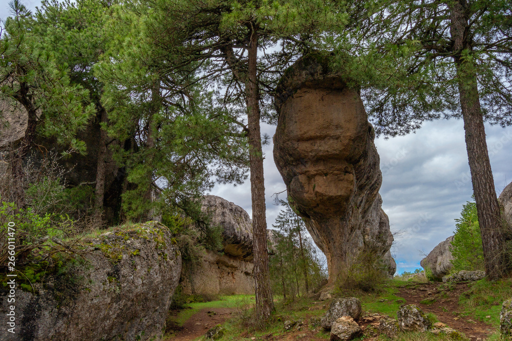 Parque natural Ciudad encantada en Cuenca España Parque natural Ciudad encantada en Cuenca España