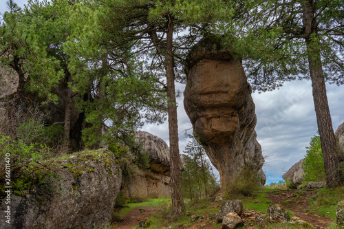 Parque natural Ciudad encantada en Cuenca España © Julio