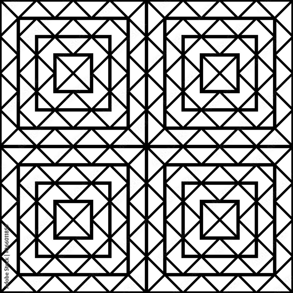 Design seamless monochrome grating pattern Design seamless monochrome grating pattern