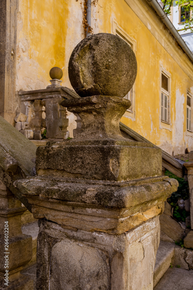 Obraz premium Historical picturesque streets of Mikulov
