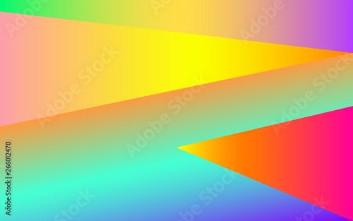 Triangle pixel shape multicolour background. Gradients in triangle shape. Orange-pink, light red. Purple orange gradient. Multicolor background. Web background elements digital illustration.