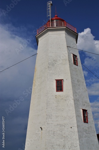 lighthouse on island