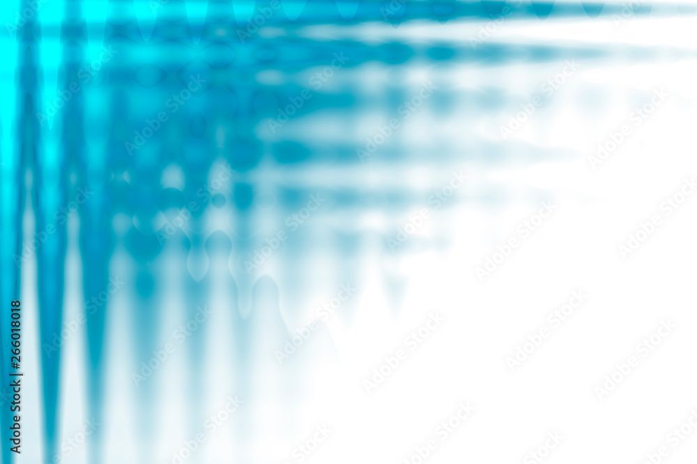 Fototapeta premium Digitally generated blue and white abstract background