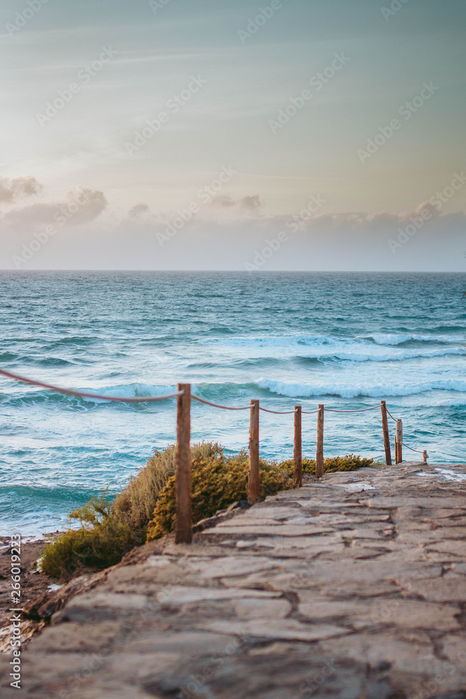 Obraz premium droga na plażę