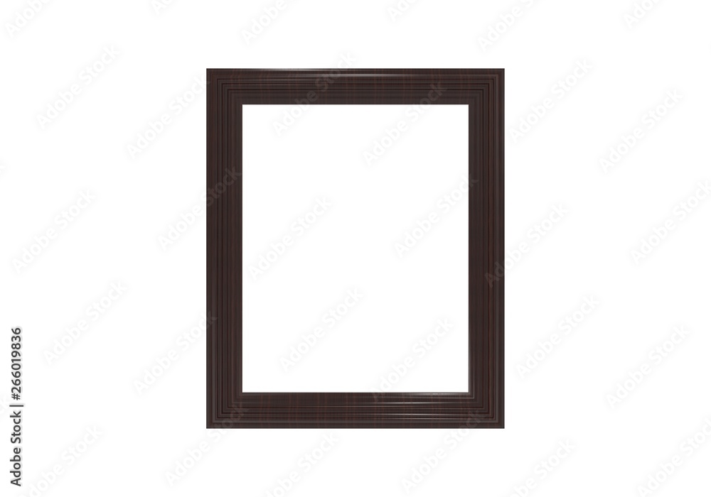 Frame isolated on white 3D Rendering Frame isolated on white 3D Rendering