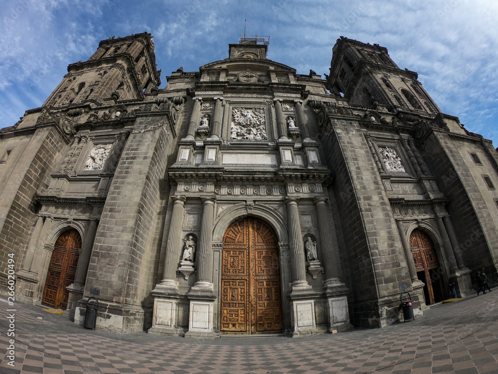 Cathedal view of Mexico City