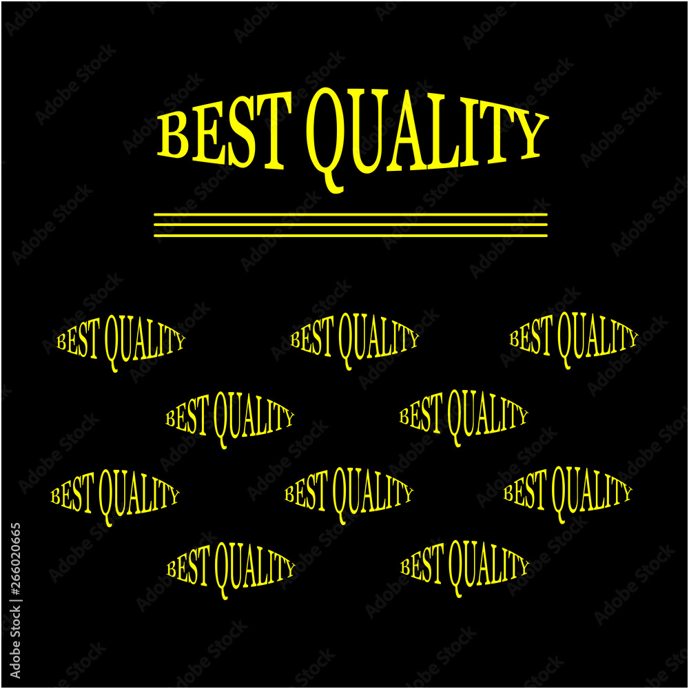 Best quality background, icon ,label or symbol - vector illustration