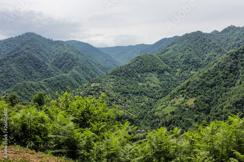 Landscape of Adjara, Georgia. Caucasus Mountains. Machakhela National Park. © Khrystyna Bohush