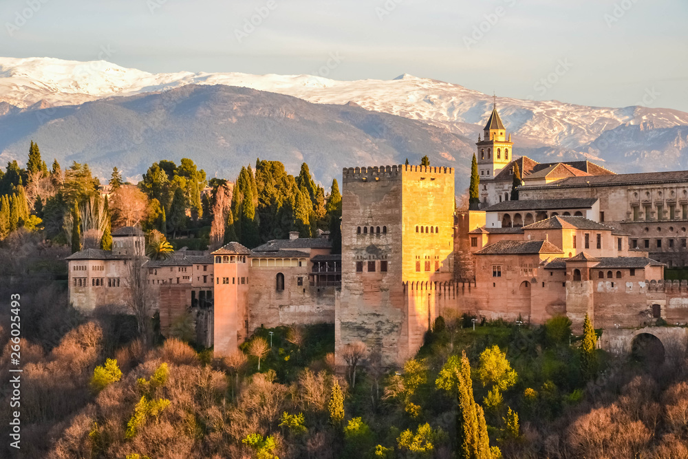 Αυτοκόλλητο Alhambra, Granada, Andalusia, Spain