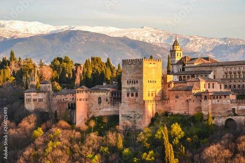 Alhambra, Granada, Andalusia, Spain