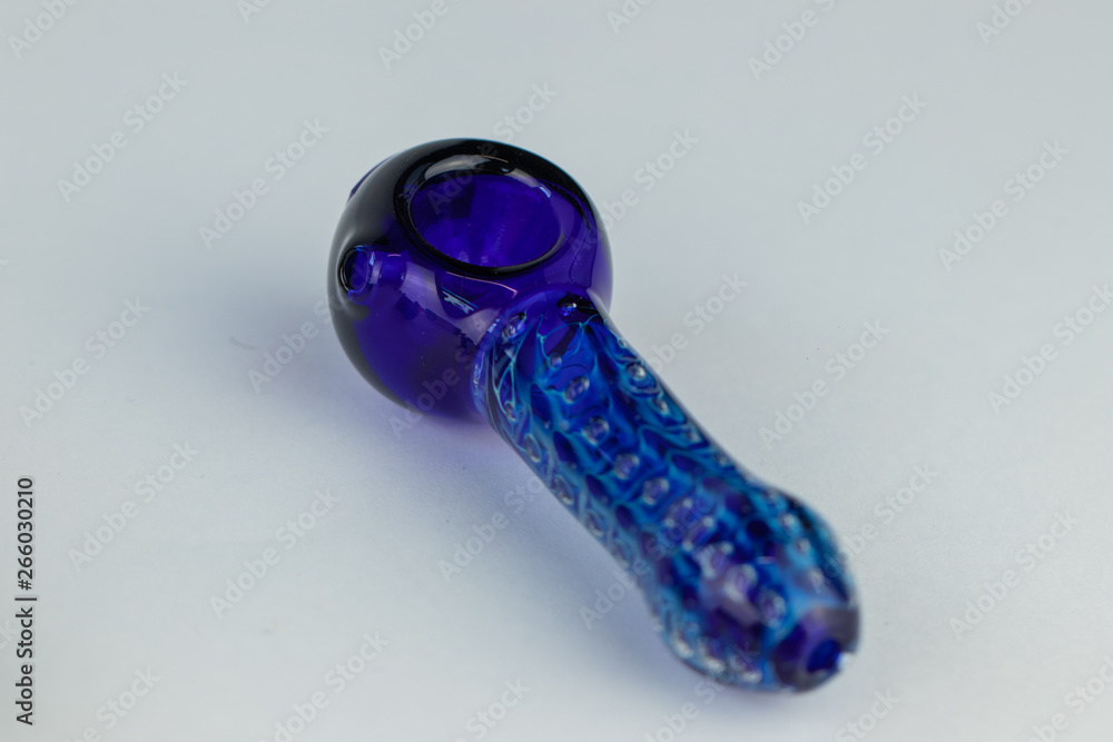 Samolepka glass herb pipe