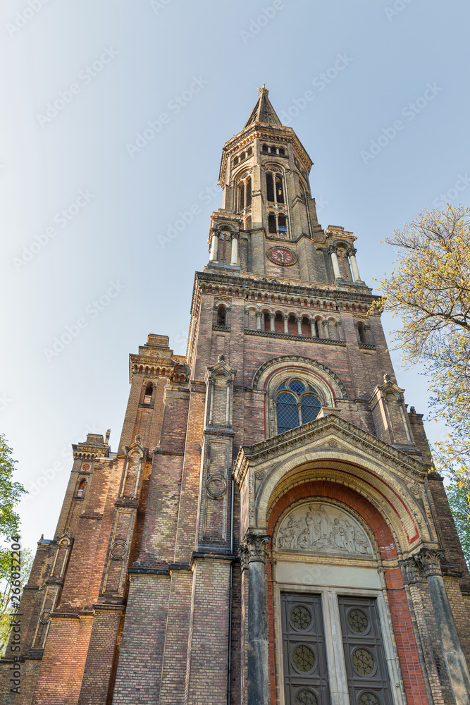Zionskirche in spring in Berlin, Germany