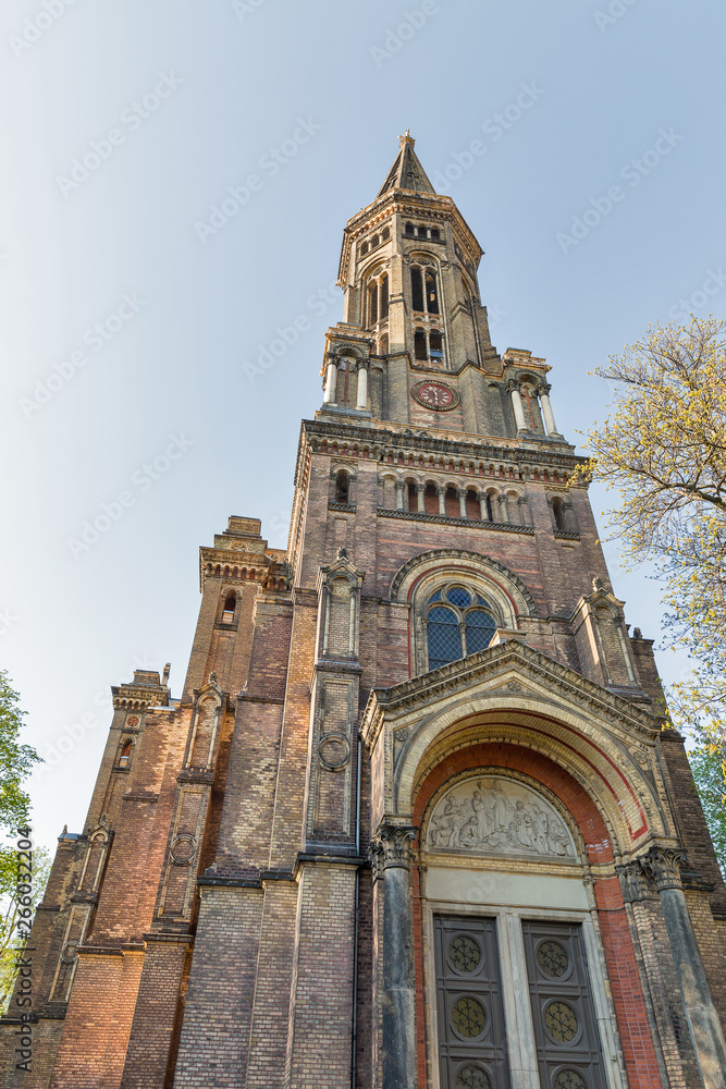 Zionskirche in spring in Berlin, Germany Zionskirche in spring in Berlin, Germany