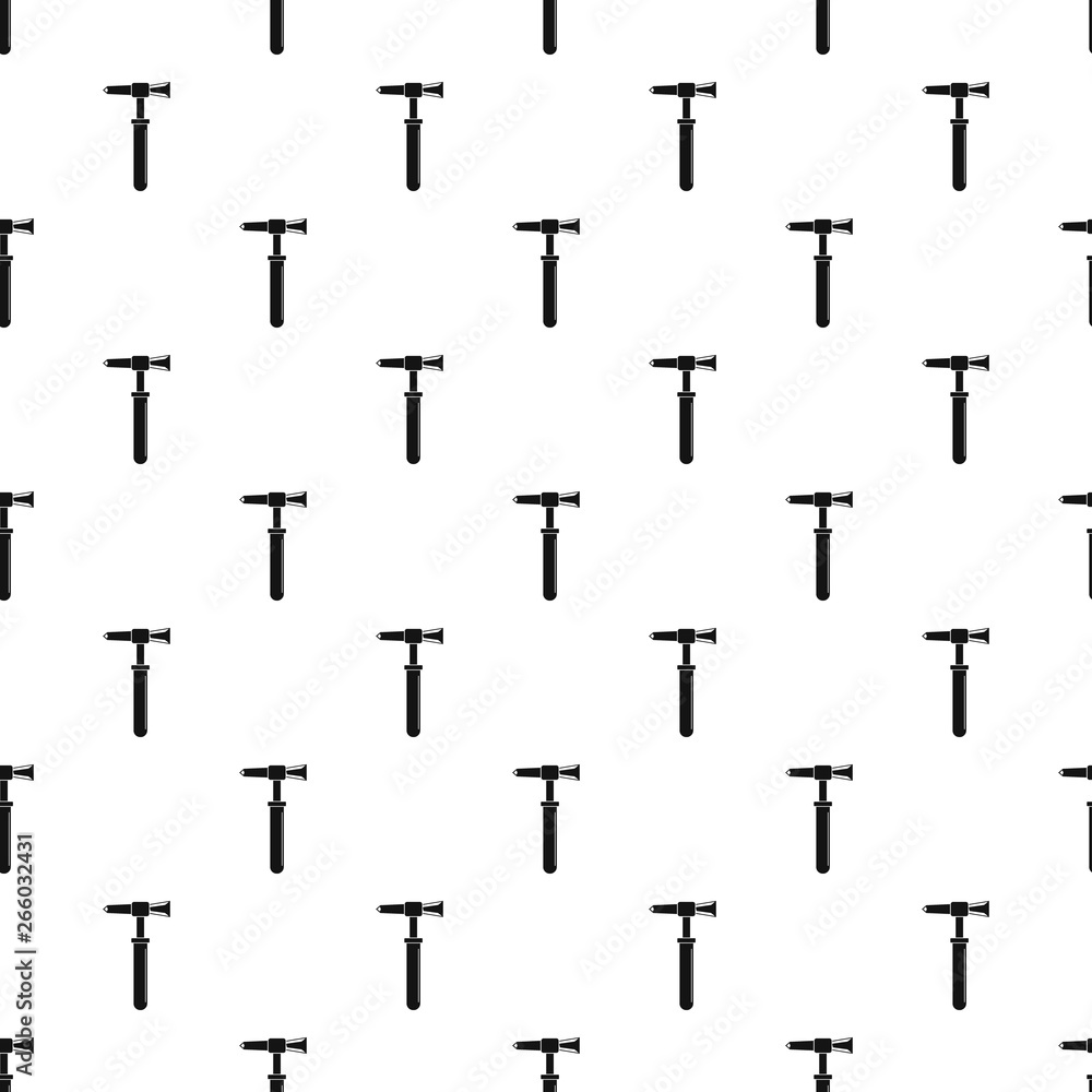 Fototapeta premium Hammer tool pattern seamless vector repeat geometric for any web design