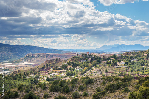 ALEDO CASTLE. Totana. Murcia. Spain. April 11, 2019.