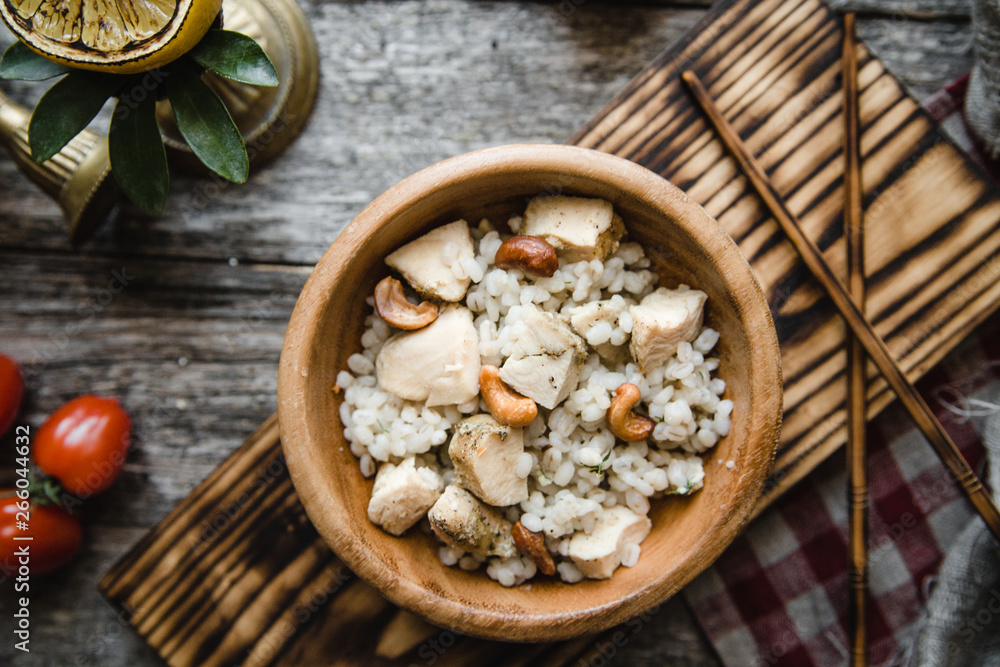 Oriental Chicken & Cashew Dish