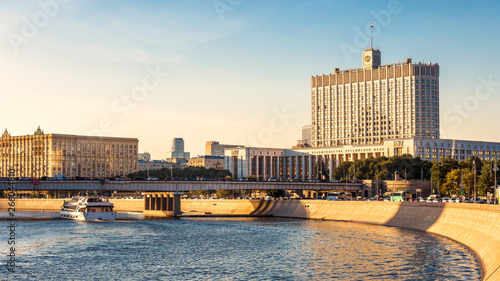 Moscow cityscape in summer, Russia photo