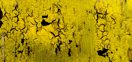 Grunge yellow artistic abstract background