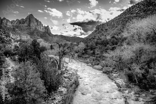 Zion Canyon in Utah - stunning scenery - travel photography