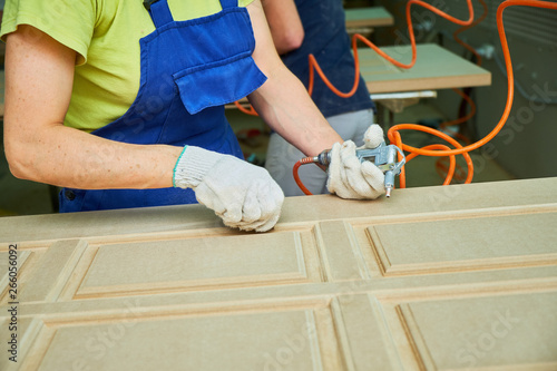 wood door milling, interior doors production