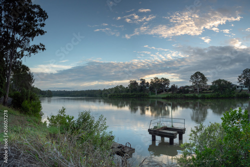 River Sunrise Reflections