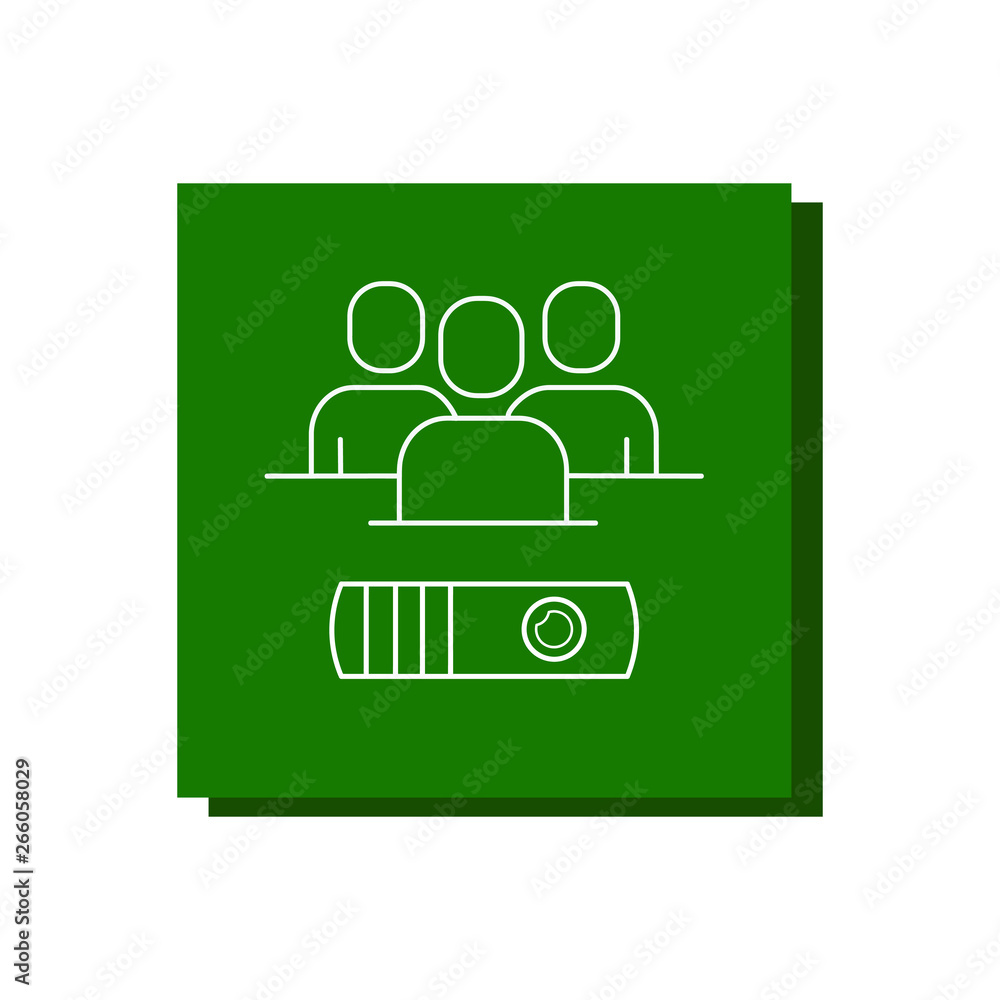 Business Presentation Related Vector icon Business Presentation Related Vector icon