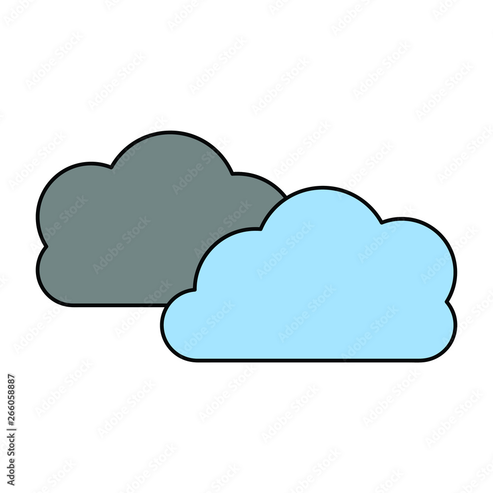 cloud blue icon cloud blue icon