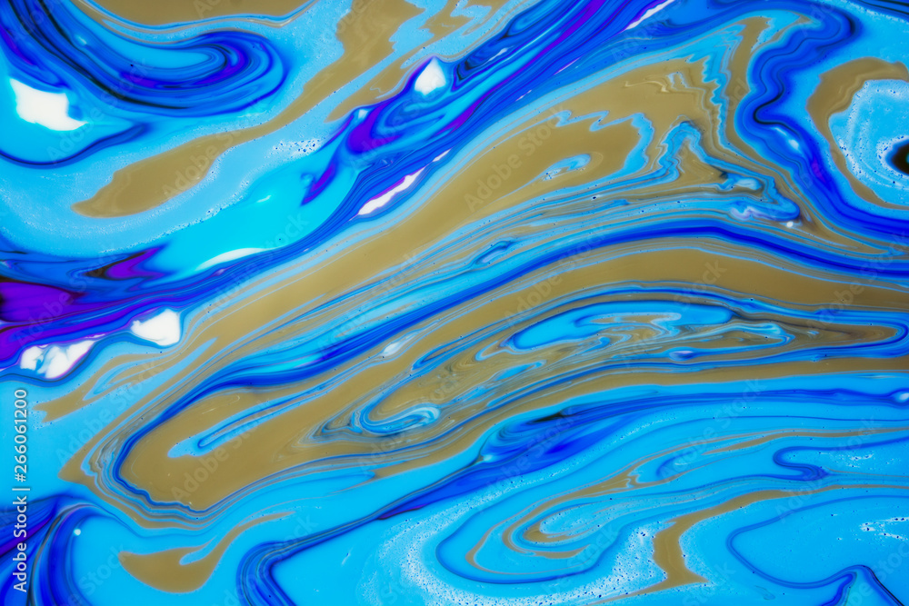 Beautiful abstract painting is a painting technique Ebru .Turkish Ebru style on the water with acrylic paints wring wave.Stylish combination of luxury.Contemporary art marble liquid texture Beautiful abstract painting is a painting technique Ebru .Turkish Ebru style on the water with acrylic paints wring wave.Stylish combination of luxury.Contemporary art marble liquid texture