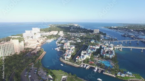 Atalantis Paradise Island Nassau Bahamas aerial view photo