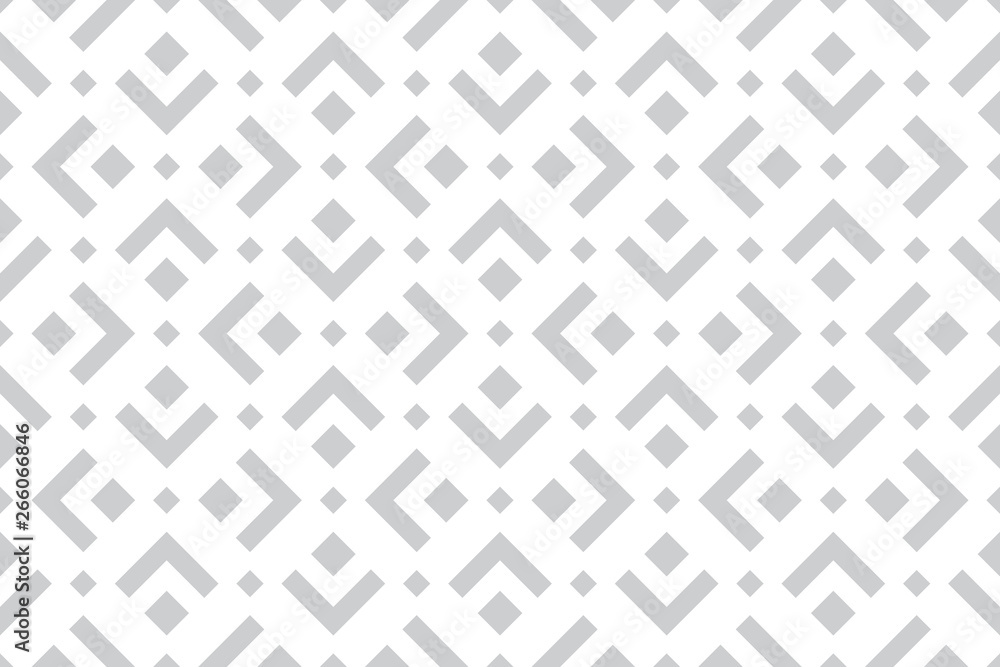 Abstract geometric pattern. A seamless vector background. White and grey ornament. Graphic modern pattern. Simple lattice graphic design. Abstract geometric pattern. A seamless vector background. White and grey ornament. Graphic modern pattern. Simple lattice graphic design.