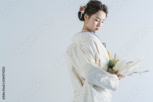 Quadro su tela 和装の花嫁