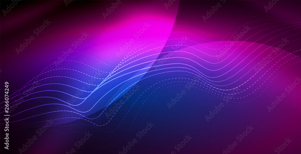Neon lines shiny glowing background Neon lines shiny glowing background