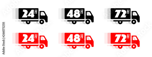 Livraison en 24h, 48h et 72 h